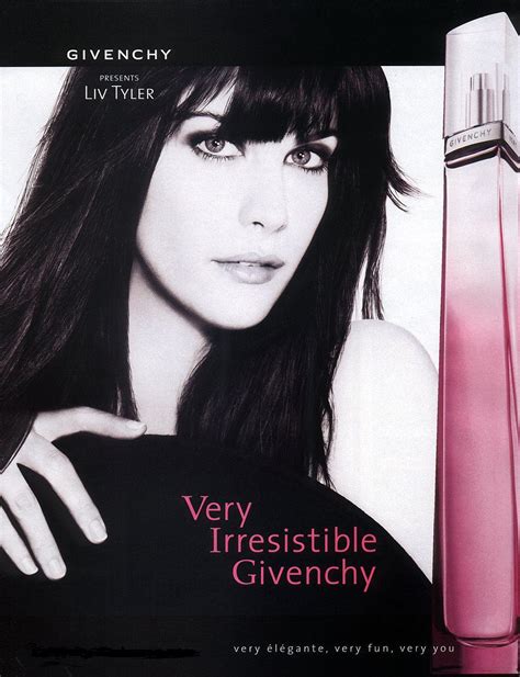 very irresistible givenchy liv tyler|givenchy very irresistible perfume.